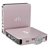 Mini PC Desktop, Desktop PC Pentium 12th Gen N100 (Up to 3.4GHz), 16GB RAM 512GB SSD, NUC, 4K Triple Display, USB3.2 Type-C WiFi6 BT5.2, VESA, Compact and Light for Home Office Education
