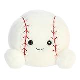 Aurora® Adorable Palm Pals™ Slugger Baseball™ Stuffed Animal - Pocket-Sized Play - Collectable Fun - White 5 Inches
