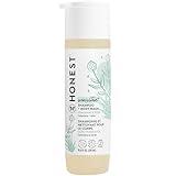 The Honest Company 2-in-1 Cleansing Shampoo + Body Wash for Sensitive Skin | Gentle for Baby | Naturally Derived, Tear-free, Hypoallergenic | Fragrance Free, 10 fl oz