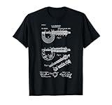 Mechanical Engineer Gift Micrometer Gage Patent T-Shirt