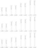 Kridzisw 16G Clear Earrings Stud Nose Stud Surgery Work Sport Lip Labret Medusa Monroe Ashley Ring Piercing Jewelry Long Short Flat Back Bioflex Tragus Helix Catilage Conch Earring Retainer Women Men