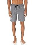 Amazon Essentials Men's 9" Swim Trunks, Charcoal, Medium