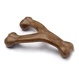 Benebone Wishbone Durable Dog Chew Toy for Aggressive Chewers, Made in USA, Large, Real Bacon Flavor