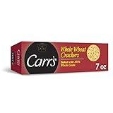 Carr's, Whole Wheat Crackers, Non-GMO Project Verified, Baked with 100% Whole Grain, 7oz Box