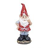 Alabama Crimson Tide Gnome Statue- Resin Figurine- Decorate Dorm, College Apartment- Ideal Gift Holiday/Graduation/Alum- Show your NCAA School Spirit