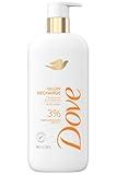 Dove Serum Body Wash Glow Recharge illuminates & Exfoliates skin with brightening Vitamin C Serum 18.5 Fl Oz