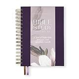Bible Study Journal – A Year of Reflection, Renewal & Spiritual Growth | 365-Day Guided Scripture Study, Prayer Tracker & Weekly Reflection Prompts | A5 Hardcover, Minimalist & Elegant Design