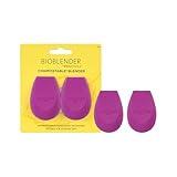 EcoTools Bioblender Makeup Sponge Duo, Compostable Makeup Blender, For Liquid & Cream Foundation, Seamless Application, Eco-Friendly Beauty Sponge, Cruelty-Free & Latex Free, 2 Count