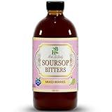 Soursop Bitters Mixed Berries Liquid Herbal Supplement, Great-Tasting, Herbal Based Wellness Formula | 16 fl oz