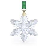 Swarovski Annual Edition Little Snowflake Ornament 2024, ワンサイズ, Crystal, No Gemstones