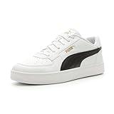 PUMA Men's Caven 2.0 Sneaker White Black-Gold, 8