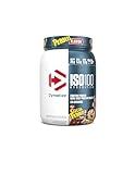 Dymatize x Cocoa Pebbles ISO100 Whey Protein Powder Isolate, 25g of Protein, 20 Servings, 5.5g BCAAs, 120 Cal., Gluten Free, 1g Fat, 1g Sugar, 2g Carb