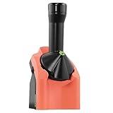 Yonanas 902CR Classic Vegan Non-Dairy Frozen Fruit Soft Serve Dessert Maker, BPA Free, Includes 36 Recipes, 200 Watts, Coral