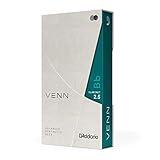 D'Addario VENN G2 Synthetic Clarinet Reeds - Bb Clarinet Reed with Advanced Synthetic Reed Construction of Polymer Fibers, Resin, Natural Cane - Strength 2.5