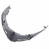 ILM Helmet Accessories Replaceable Fins for Full Face Motorcycle Helmet in Model ILM-Z501(Fin, Light Black)