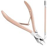 Professional Cuticle Cutter & Pusher Trimmer Manicure Tools with Double Spring– Perfect Nail Care Tool for Manicure & Pedicure Beauty at Home/Spa/Saloon