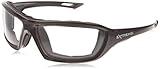 Radians XT1-11 Extremis Full Black Frame Safety Glasses with Clear Anti-Fog Lens