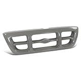 DNA MOTORING Factory Style Black Grille Grill w/Badge Slot Compatible with 98-00 Ford Ranger XL 4WD, OEM-GR-FO1200343