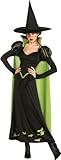Rubies The Wizard of Oz: Wicked Witch of the West Costume for Adults Women's Women's One Size