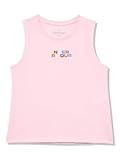Under Armour Girls Rainbow Wordmark Tank Top, (647) Prime Pink/Shaded Fuchsia/Ether Blue, X-Large