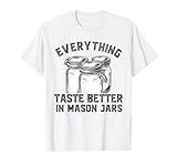 Canning Season Funny Mason Jar Preserving Food Mason Jar T-Shirt