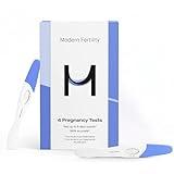 Modern Fertility Pregnancy Test | High-Sensitivity at-Home Test is 99% Accurate and Can Be Used 6 Days Before Your Missed Period, FSA HSA Approved | Includes 4 Tests