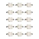 Alinan 15pcs CR1616 SMT Button Battery Holder Portable Battery for Gameboy GB GBC GBA Game Card Battery Button Cell Coin Holder Socket