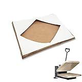 Heat Press Platen Wrap Cover, Non-Stick High Temperature Resistant Teflon Protector for Protecting Sublimation Heat Pressing Machine Plate from Residue, Inks, Scratches (15x15 Inch)
