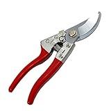 Trimming Tool Pruner Garden Pruning Shears Scissors Horticulture Fruit Tree Shears Garden Tools Bonsai Gardening Secateurs Grafting Tool and Versatile. (Red)
