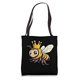 Buzzworthy Royalty with this Bee Emblem Costume Tote Bag