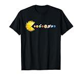 Planetary System Star Eating Planets Sun Funny Astronomy T-Shirt