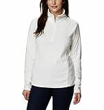 Columbia Womens Glacial IV Half Zip Fleece Jacket, Sea Salt, Medium