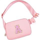 Uygafly Gifts for Girls 3 4 5 6 7 8 9 10 11 12 Year Old Teens Kids Daughter Sister Gifts for Women Her - Fanny Pack Belt Bag Cute Stuff for Girls Women Teen Trendy Crossbody Bags | Peach,A