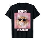 Skibidi Rizzler Cat Meme Funny Meme Internet Memes Rizz GenZ T-Shirt