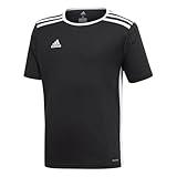 adidas Boys' Entrada 18 Jersey, Black, Medium
