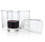 HISTORY COMPANY Bàcaro di Veneto Rustic Italian Stemless Wine Glass 4-Piece Set - Handcrafted in Traditional Piccolo Size (Gift Box Collection)