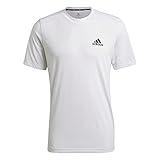 adidas mens FR Tee White/Black Medium