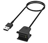 Charger for Fitbit Alta HR (Not for Fitbit Alta), Replacement USB Charging Cable Cord Clip for Smart Bands Activity Tracker (1m/3.3ft)