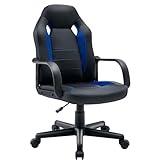 Ergonomic Computer Gaming Chair Home Office Racing Executive Video Task Desk PU Leather for Adults Teens Kids Gamer