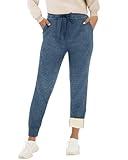 GAYHAY Fleece Lined Sweatpants Women- Winter Warm Sherpa Lined Athletic Joggers Pants with Pockets