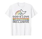 God's Love Is Fully Inclusive LGBT Gay Pride Month Christian T-Shirt