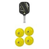 JOOLA Anna Bright Scorpeus Pickleball Paddle - Charged Surface Technology for Power & Feel - Fully Encased Carbon Fiber, Large Sweet Spot - USAPA Approved, 14mm + JOOLA Primo Tournament Indoor/Outdoor