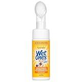 Wet Ones for Pets Antibacterial Paw Cleaner With Built-in Scrubber Brush - Foaming Cleanser for Dog Paws - Washer & Grooming Care - Cleaning Supplies - Tropical Splash Scent 5 oz