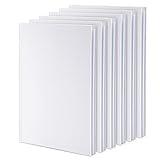 Paper Junkie White Blank Hardcover Books for Kids to Write Stories, Unlined Scrapbook and Journal - 18 Sheets/36 Pages Each - 6x8 inch (Pack of 6) - Blank Journal - Drawing Notebook - White Notebook