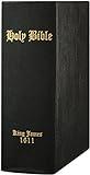 1611 King James Bible - Regular Facsimile Edition Imitation Leather Hardcover Black