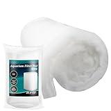 MAQIHAN Aquarium Filter Pad - Aquarium Filter Media,39.4 x 11.8in Media Roll for Fish Tank, Ponds,Garden, Saltwater,Fershwater,Plant, Trutle(White) (1)