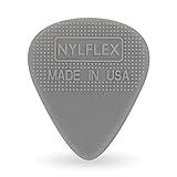 D'Addario Accessories Nylflex Guitar Picks - Nylon Guitar Picks with Grip - Great for Vintage Electric Sounds and Acoustic Strumming - 10 pack, Heavy (1.00mm)