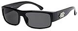 LOCS Mens 2013 Hardcore Gangsta Biker Shades Sunglasses l5784 - Gafas De Sol (Black)
