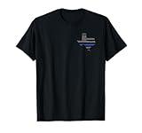 Texas Police, Law Enforcement Thin Blue Line Shirt T-Shirt