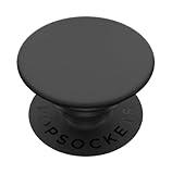 ​​​​PopSockets Phone Grip with Expanding Kickstand, Adhesive Grip - Black